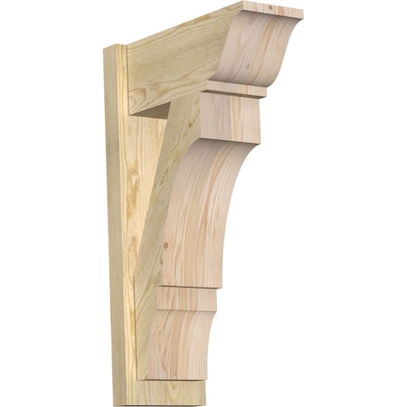 Ekena Millwork Balboa Traditional Rough Sawn Outlooker, Douglas Fir, 8"W x 18"D x 30"H OUT08X18X30BOA01RDF